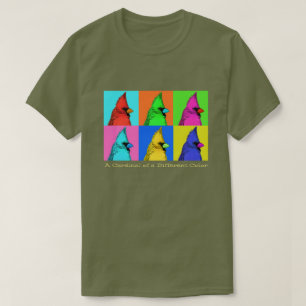 T-shirt Un cardinal d'une couleur différente