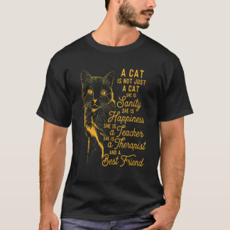 T-shirt Un Chat N'Est Pas Seulement Un Chat Chat Cute Kitt