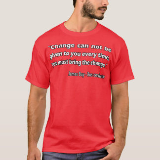 T-shirt un chauffeur de bus avisé a dit un jour