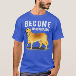 T-shirt Un Chien indépendant tenant sa propre laisse devie