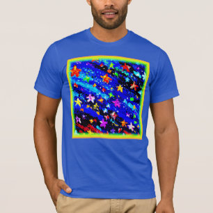 T-shirt Un Ciel Étoilé De Couleurs Vives. Commandez dès ma