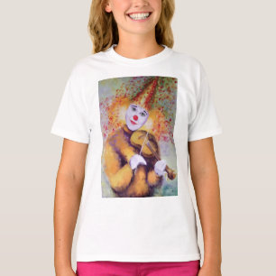 T-shirt Un clown doux jouant du violon
