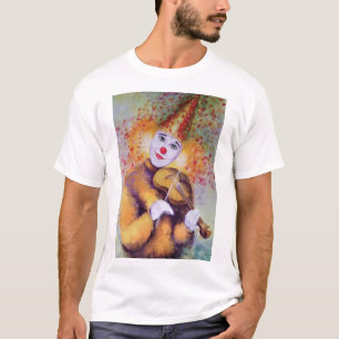 T-shirt Un clown doux jouant du violon