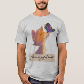 T-shirt Un coeur joyeux