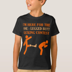 T-shirt Un Concours De Jambes Drôle Chirurger Prosthétique