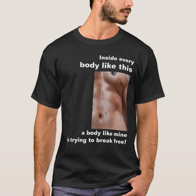 T-shirt Un corps aiment le mien (Devant)