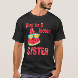 T-shirt Un Dans La Soeur Melon Correspondante Fête Premier