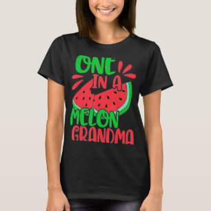 T-shirt Un Dans Melon Grand-mère Watermelon Été