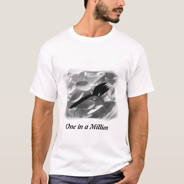 T-shirt Un dans million (Devant)