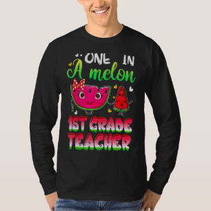 T-shirt Un dans un Melon 1ère année enseignant d'été ensei