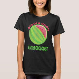 T-shirt Un Dans Un Melon Anthropologue Watermelon Retraite