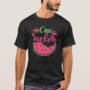 T-shirt Un dans un Melon Brother jumelé famille Watermelon