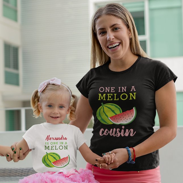 T-shirt Un dans un Melon Cousin (Créateur téléchargé)