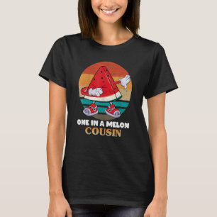 T-shirt Un Dans Un Melon Cousin Summer Fruit Boy Dabbing W