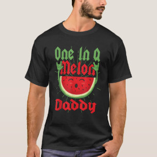 T-SHIRT UN DANS UN MELON DADDDY CUTE AMUSANT ETÉ WATERMELO