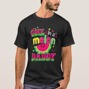 T-shirt Un Dans Un Melon Daddy Anniversaire Groupe Corresp