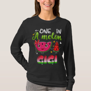 T-shirt Un Dans Un Melon Gigi Funny Watermelon