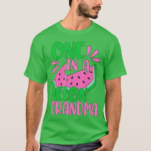 T-shirt Un Dans Un Melon Grand-Mère Pink Watermelon