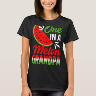 T-shirt Un Dans Un Melon Grand-Père Watermelon Famille Ann