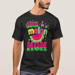T-shirt Un Dans Un Melon Maman Anniversaire Groupe De Corr