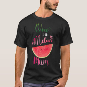 T-shirt Un Dans Un Melon Mum Waterlemon Été Mignonne Maman