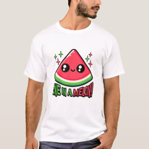 T-shirt Un Dans Un Melon ! Pun de pastèque mignon