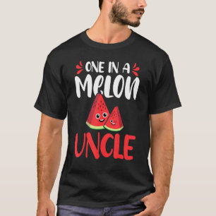 T-shirt Un dans un oncle melon famille de pastèque