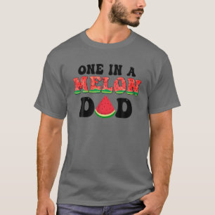 T-shirt Un Dans Un Père Melon Correspondant Plage Vacances