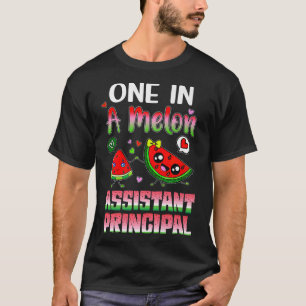 T-shirt Un Dans Un Principal Assistant Melon 