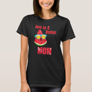T-shirt Un Dans Une Mère Melon Fête De Correspondance Prem