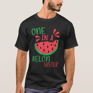 T-shirt Un Dans Une Soeur Melon Great Watermelon Family Ma