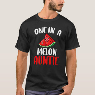 T-shirt Un Dans Une Tante Melon Watermelon Fruit Famille M