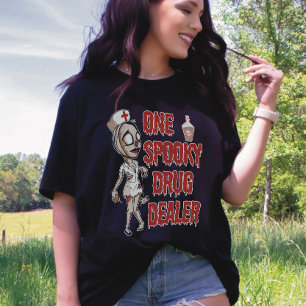 T-shirt Un dealer éffrayant drôle d'halloween