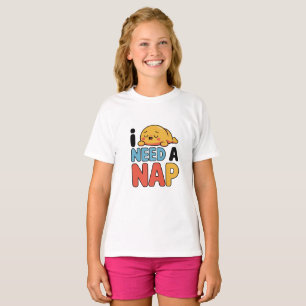 T-shirt Un design « Besoin d'une sieste » mignon et drôle 