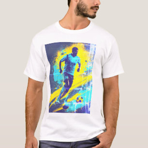 T-shirt Un design pour footballeur