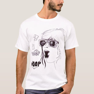 T-shirt un, deux, woop de woop !