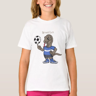 T-shirt Un dragon de Komodo amusant qui joue au dessin ani