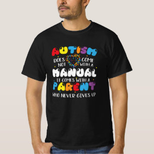 T-shirt Un drôle de jour de Sensibilisation sur l'autisme
