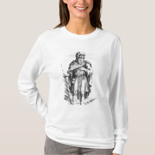 T-shirt Un druide britannique, gravé en van der Gucht,