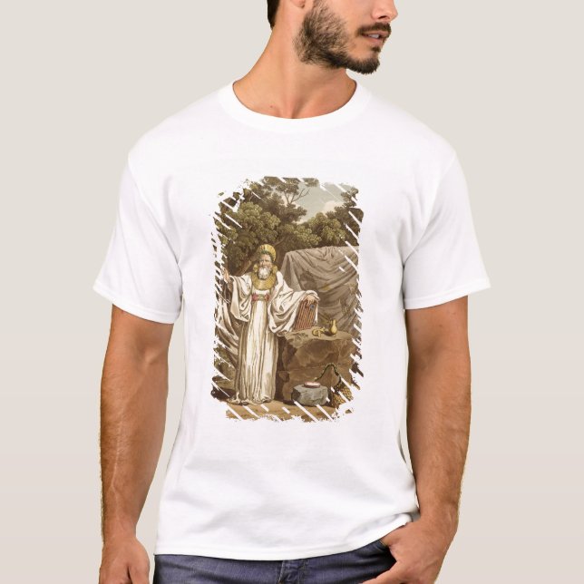 T-shirt Un druide de voûte dans son habitude juridique, (Devant)