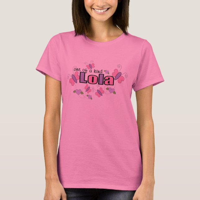T-shirt Un d'un Lola aimable (Devant)