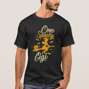 T-shirt Un Éffrayant Gigi Funny Grandma Famille Halloween