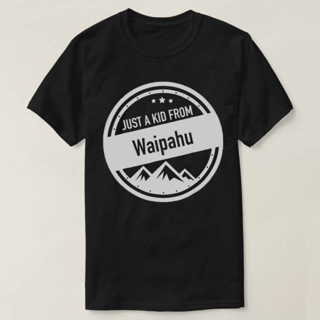 T-shirt Un enfant de Waipahu Hawaii (Design devant)