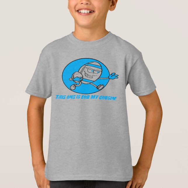 T-shirt Un Enfant Tee De Football (Devant)