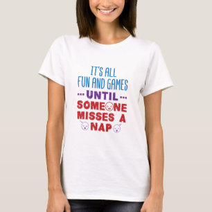 T-shirt Un enseignant amusant de garderie préscolaire pas
