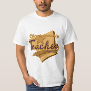 T-shirt Un enseignant champion d'école du dimanche