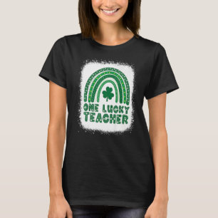 T-shirt Un enseignant chanceux St Patrick's Day mignon Arc