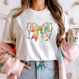 T-shirt Un Enseignant Hoppy Teacher de Pâques; Coquette Cu