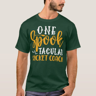 T-shirt Un Entraîneur Taculaire De Cricket Parlé