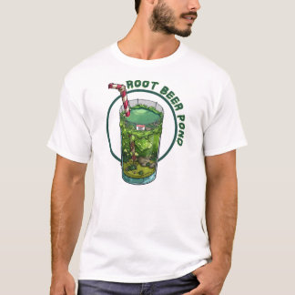T-shirt Un étang de bière de racinette